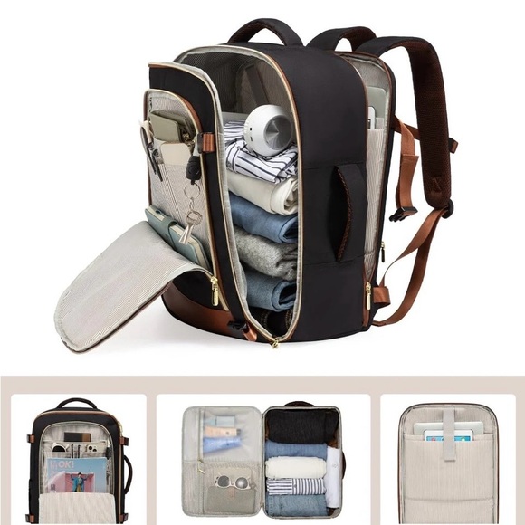 Lovevook Carry On Luggage / Backpack 57L - Picture 3 of 4